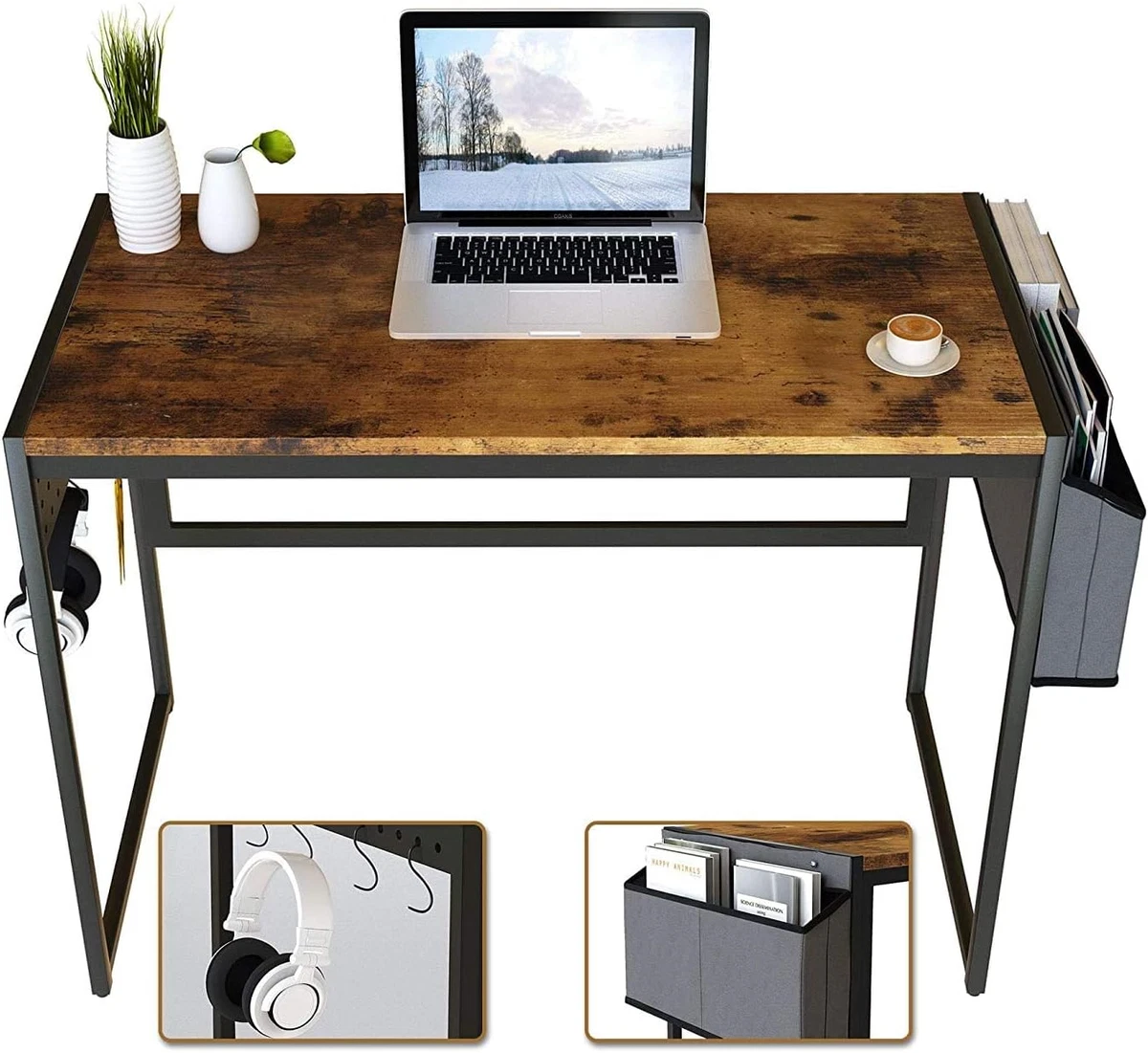 Computer Desk 39 Inch Writing Desk Home Office Small Study