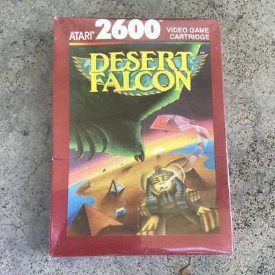 Jeu Atari 2600 Desert Falcon - Cartouche PAL - Bon état - Fully Working