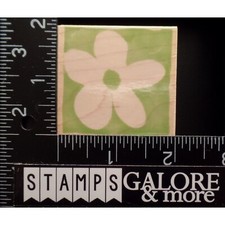 HERO ARTS RUBBER STAMPS E3824 DAISY BACKGROUND SQUARE GARDEN FLOWERS 3291