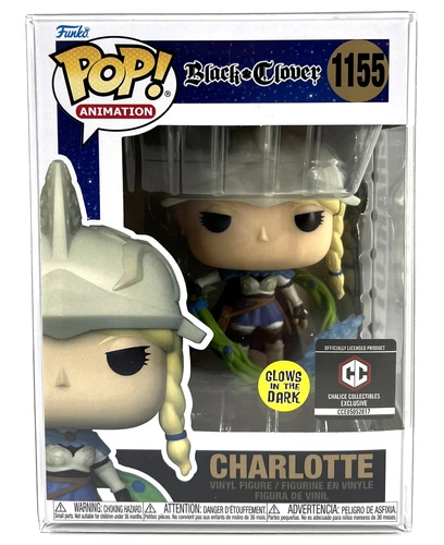 Funko Pop! Black Clover Charlotte GITD #1155 Chalice Collectibles Exclusive