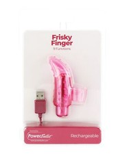 Frisky Finger Rechargeable Massage Wand Pink