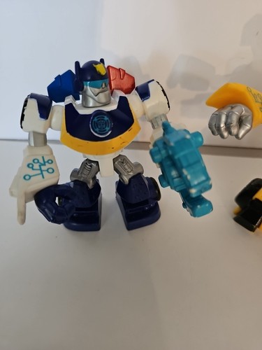 Lot of 3 Playskool Heroes Transformers Rescue Bots Heat Wave Chase Bumblebee - Picture 4 of 6