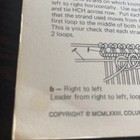 Vintage - Columbia - Minerva Macrame Instructions- Book — photo 3