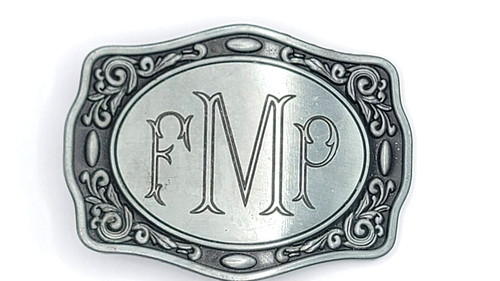 FMP Silver Tone Belt Buckle