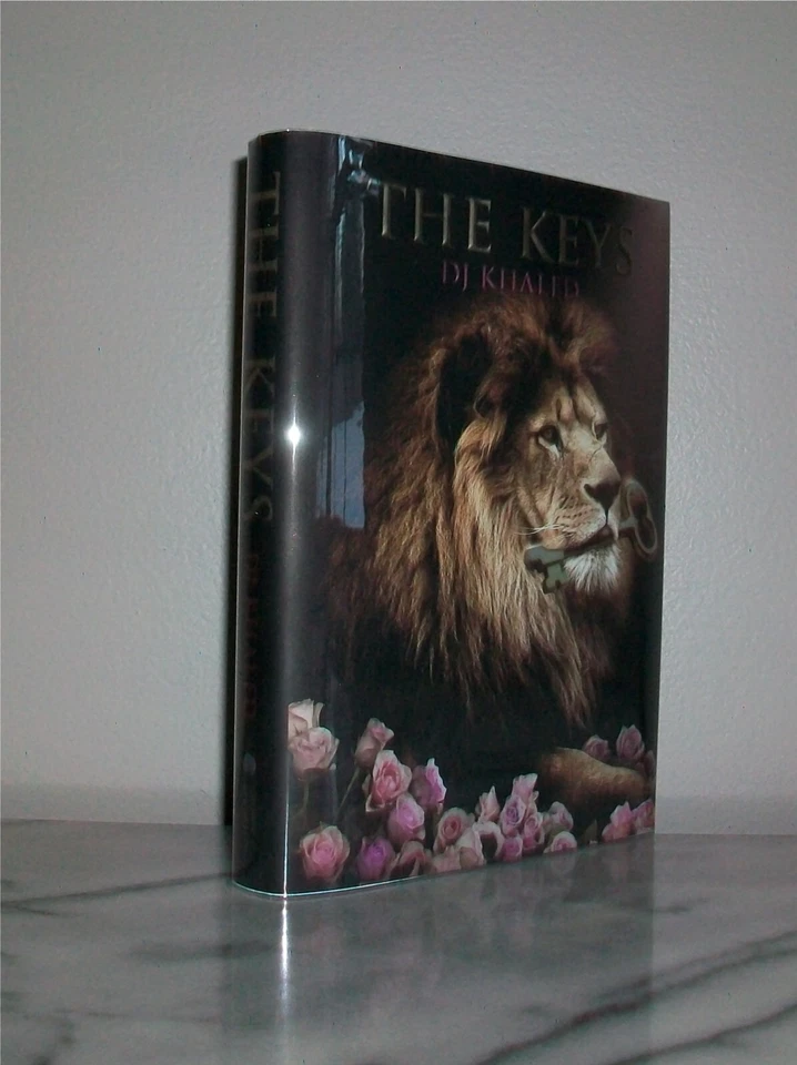 *Signed* THE KEYS By DJ Khaled 2016 Inspiration Memoir HC/DJ 1st Edition & Print Foto 3 de 4
