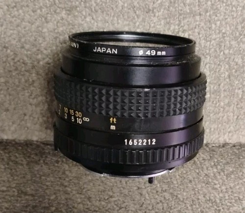 Minolta MD 50mm f2 1:2 Lens Made in Japan Camera Lens & UV Filter 49mm - Picture 7 of 7