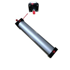 Aluminum Alloy Air Cylinder Pneumatic Standard Cylinder 18" Stroke 4" Bore New