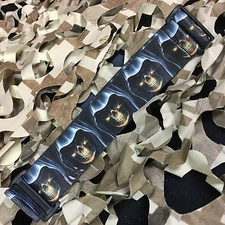 NEW KM Paintball Universal Mask Goggle Strap - The Grim Reaper