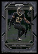 2022 Panini Prizm #392 Alontae Taylor Rookie New Orleans Saints