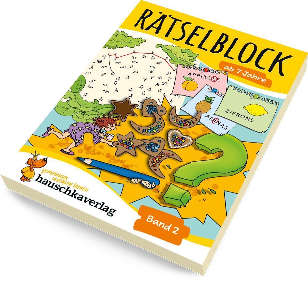 Thumbnail - Rätselblock Ab 7 Jahre - Band 2 | Agnes Spiecker | Taschenbuch | 64 S.