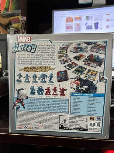MARVEL UNITED CORE SET w/VENOM Factory Sealed! WALMART EXCLUSIVE! - Picture 3 of 6
