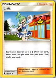 Lisia 137/168 Celestial Storm Uncommon Trainer Supporter