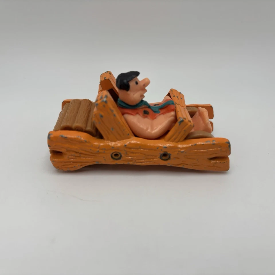 Vintage Corgi The Flintstones Fred's Flyer #128 (usado) 1982 - juguete tiene desgaste Foto 2 de 4