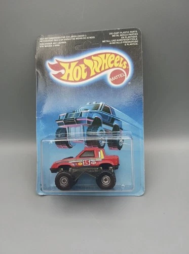 Hot Wheels 1989 Gulch Stepper Red Body Vintage Mattel Diecast Truck Rare (r3