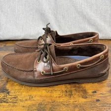 SPERRY Top Sider Authentic Original Brown Boat SHOES Men's 12M 0195412
