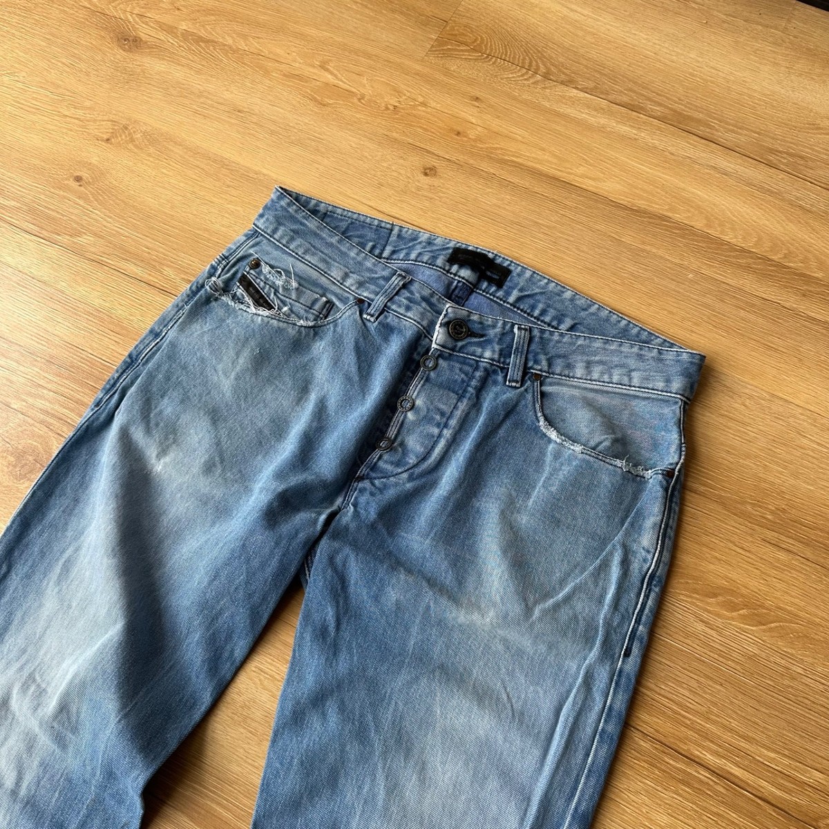 Vintage Diesel Black Gold Made In Italy Skinny Jeans Atlanta Type