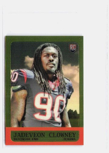 2014 Topps Chrome 1963 Minis Jadeveon Clowney #17 card