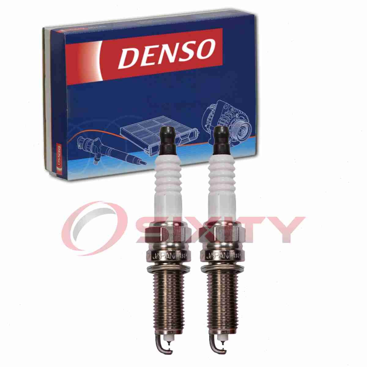2 pc DENSO 3478 Spark Plugs for XP6203 FXU16HR11 93199 18851-11060 sx