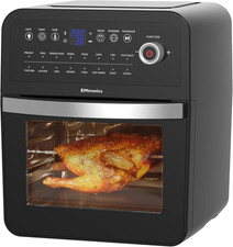 Retro Air Fryer Oven Combi, Rotisserie and Grill, Large Family Size 12L with 16