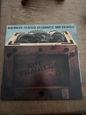 Bachman-Turner Overdrive Not Fragile LP 1974 Mercury SRM-1-1004 KENDUN VG+ Vinyl