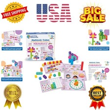 MathLink Cubes Kindergarten Math Activity Set Mathtastics - Classroom Must H...