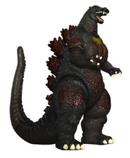 BURNING GODZILLA BANDAI 6" FIGURE VTG 2002 CREATION FUSION SERIES VERSION TOY