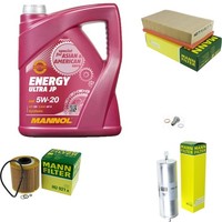 Mann Inspektionspaket 5L Mannol Energy 5W-20 FüR BMW E30 316I 318Is 318I