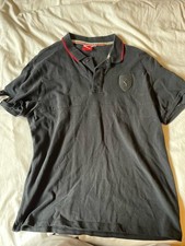 Puma X Scuderia Ferrari 10th Anniversary Racing Car Black Polo Shirt Size XL
