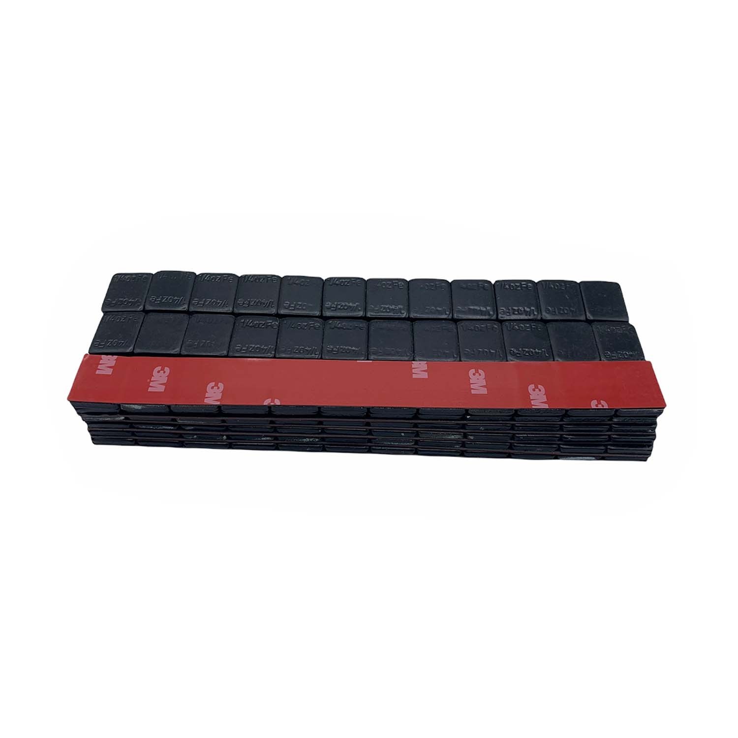 4BOX 1440 PC 1/4oz 0.25oz Black Coated 3M Adhesive Stick on balance Wheel Weight thumbnail 5