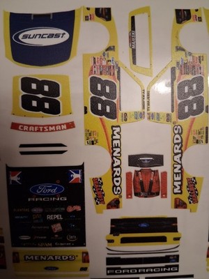 2026 Ty Majeski Suncast/Menards 1/64 Peel& Stick Decals