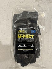 Mechanix Wear TAA Covert M-Pact Black Gloves, Size M Brand New
