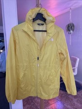 The North Face Youth/Jr. Yellow Hood Windbreaker Jacket Size Large 14/16