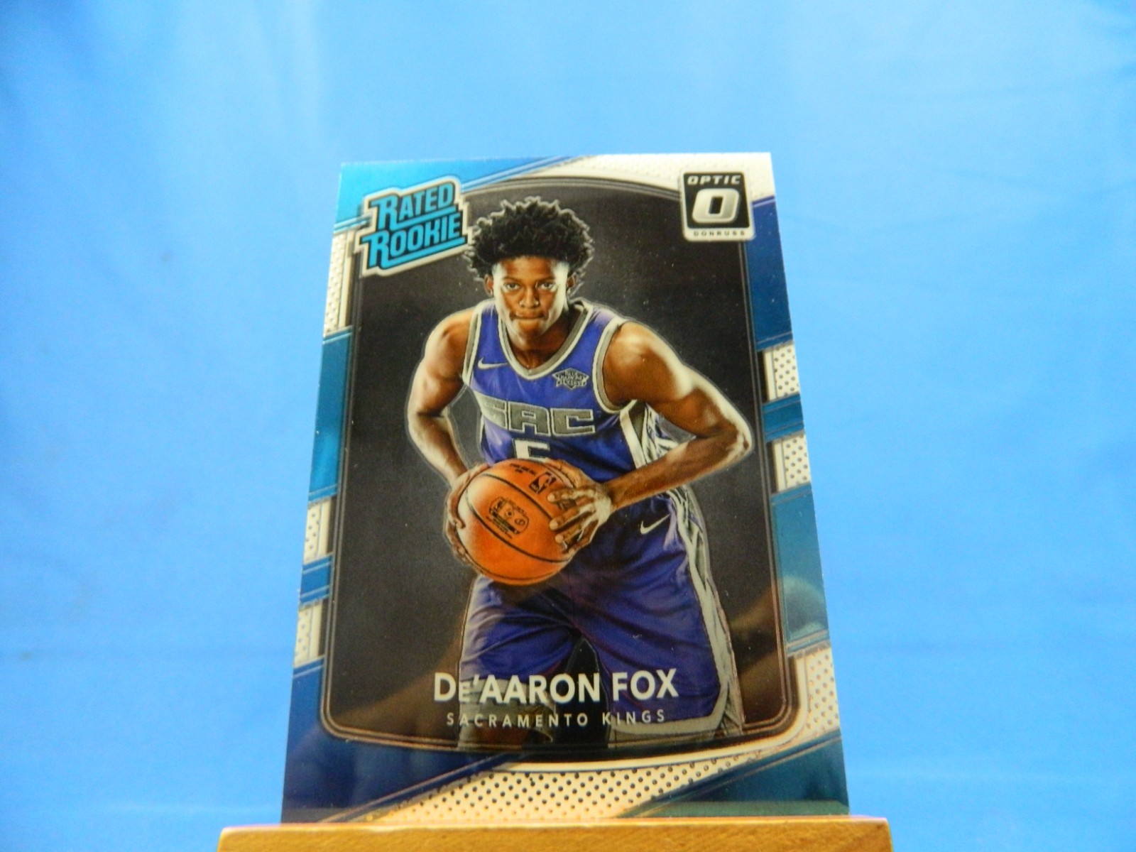 De'Aaron Fox Donruss Optic 2017-18 RC Rated Rookie #196