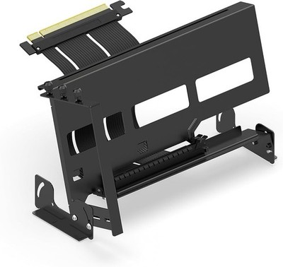 EZDIY-FAB Vertical PCIe 4.0 GPU Mount Bracket (Black)