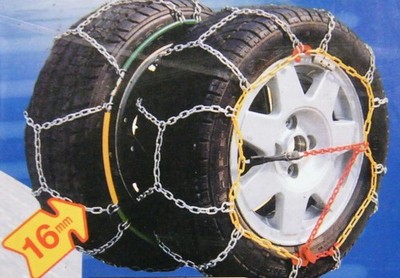 stabile Schneeketten 215/65 R 16 mit Ö-Norm V5117 VW Tiguan Transporter  18636