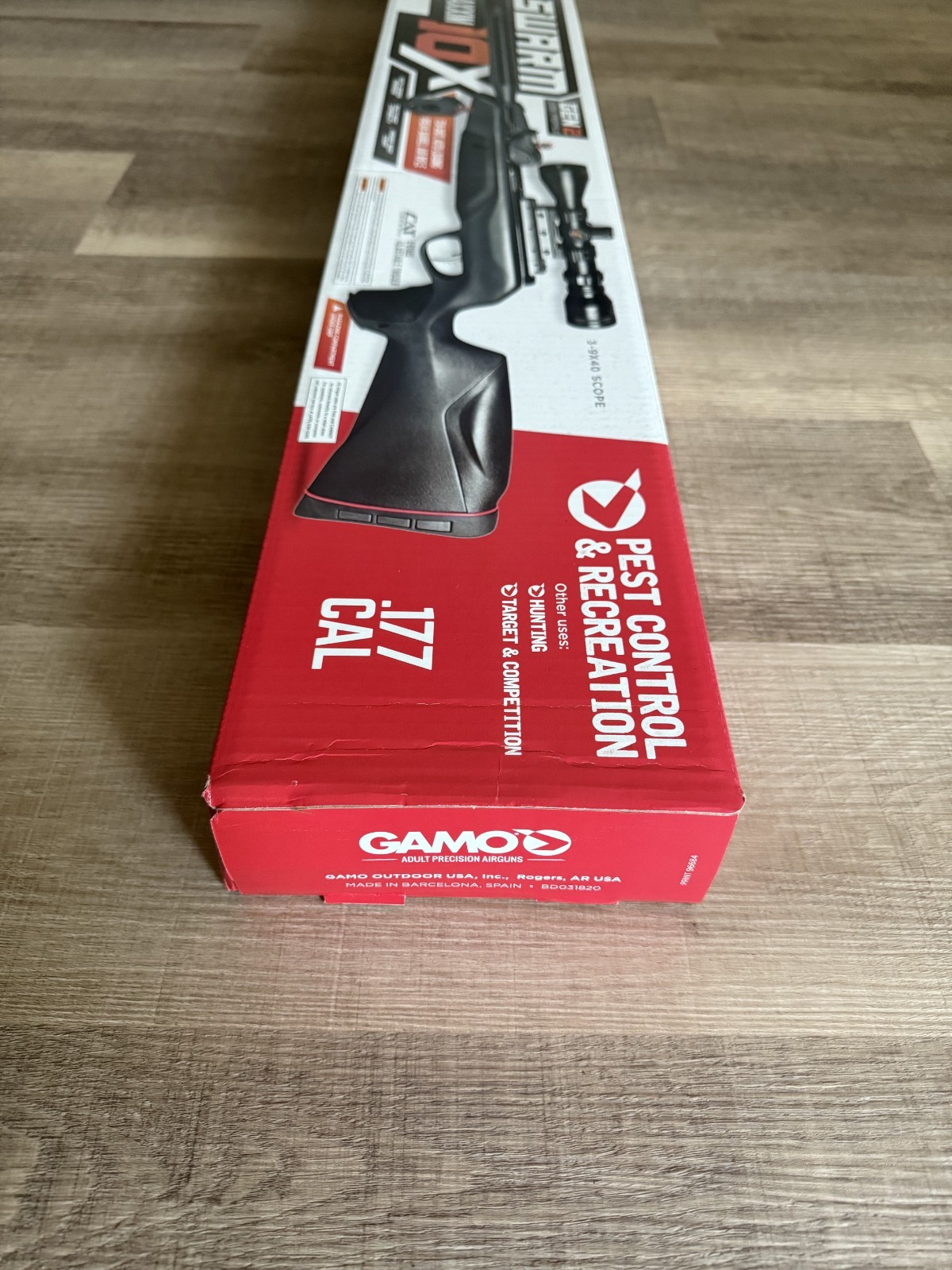 Gamo Swarm Maxxim Gen 2 .177 Cal. Break Barrel IGT Gas Piston Pellet Air Rifle