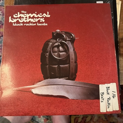 #ad 1997 The Chemical Brothers Block Rockin’ Beats 12” Vinyl Record $24.00