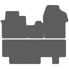 Fußmatten, Automatten für Opel Zafira Life 2019-... 6Per, Graphit x14 Rand