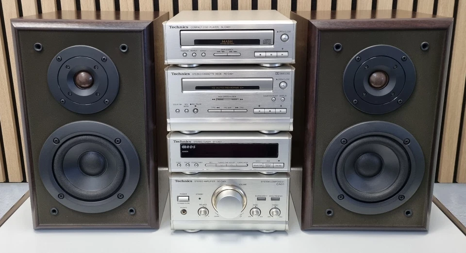 Technics CA01 Mini Stereoanlage - HiFi System - Mängel siehe Zustandsbeschr. - Bild 2 von 4