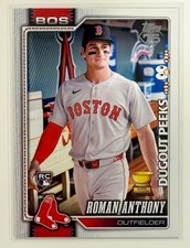 2026 Topps Series 1 Celebration - Roman Anthony Dugout Peeks SSP