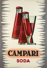 Campari Soda Vintage Drink Poster Print