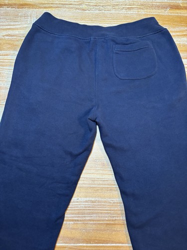 Polo Ralph Lauren Sweatpants Men’s L Blue Magic Fleece Applique Logo Spell Out - Picture 6 of 12