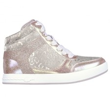 Skechers Girls' Standouts 2.0 - Leopard Shine Sneaker Rose Gold - 310909L-RSGD,