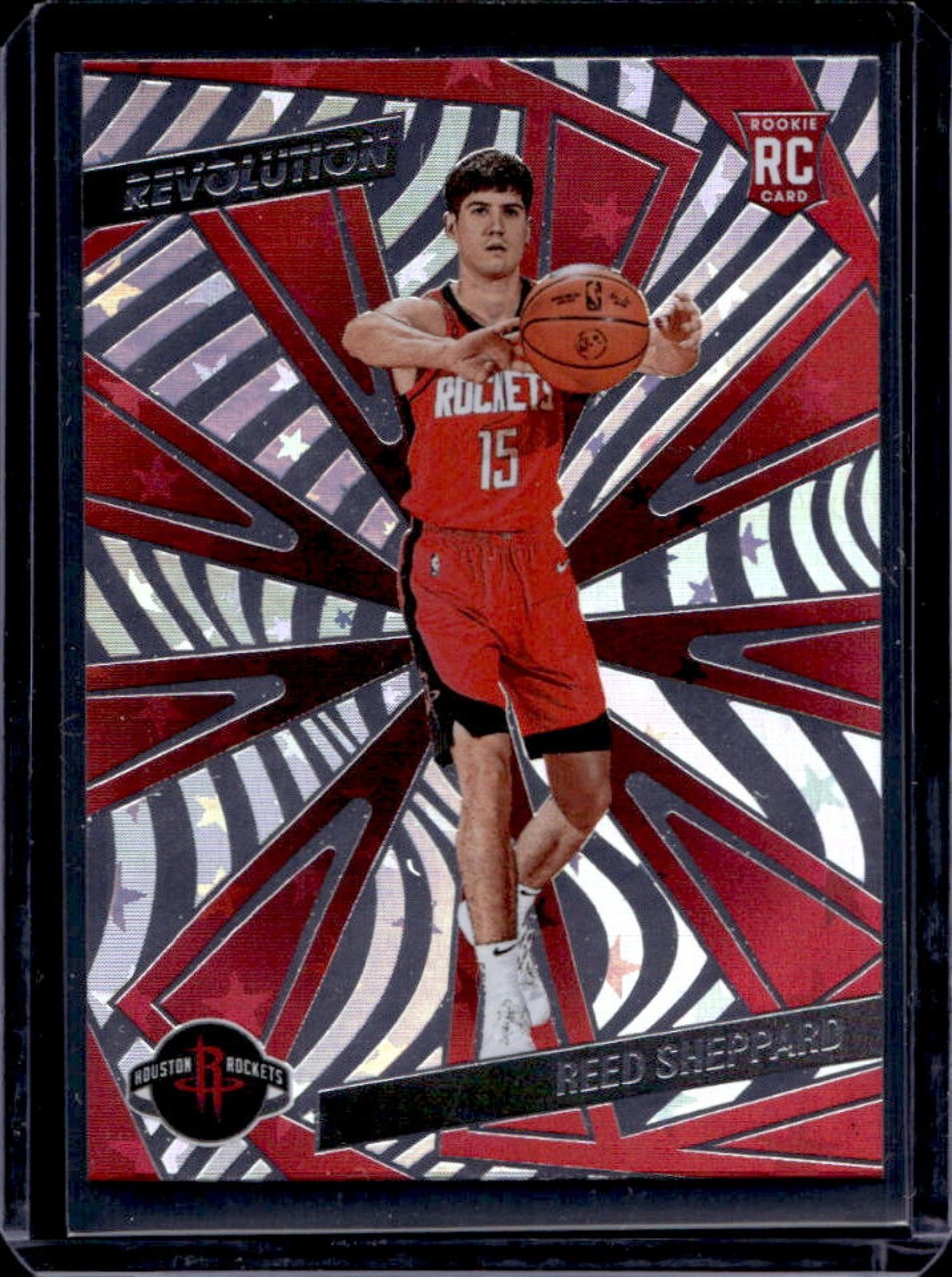 2024-25 Panini Revolution Reed Sheppard RC Astro Rookie #145 Rockets