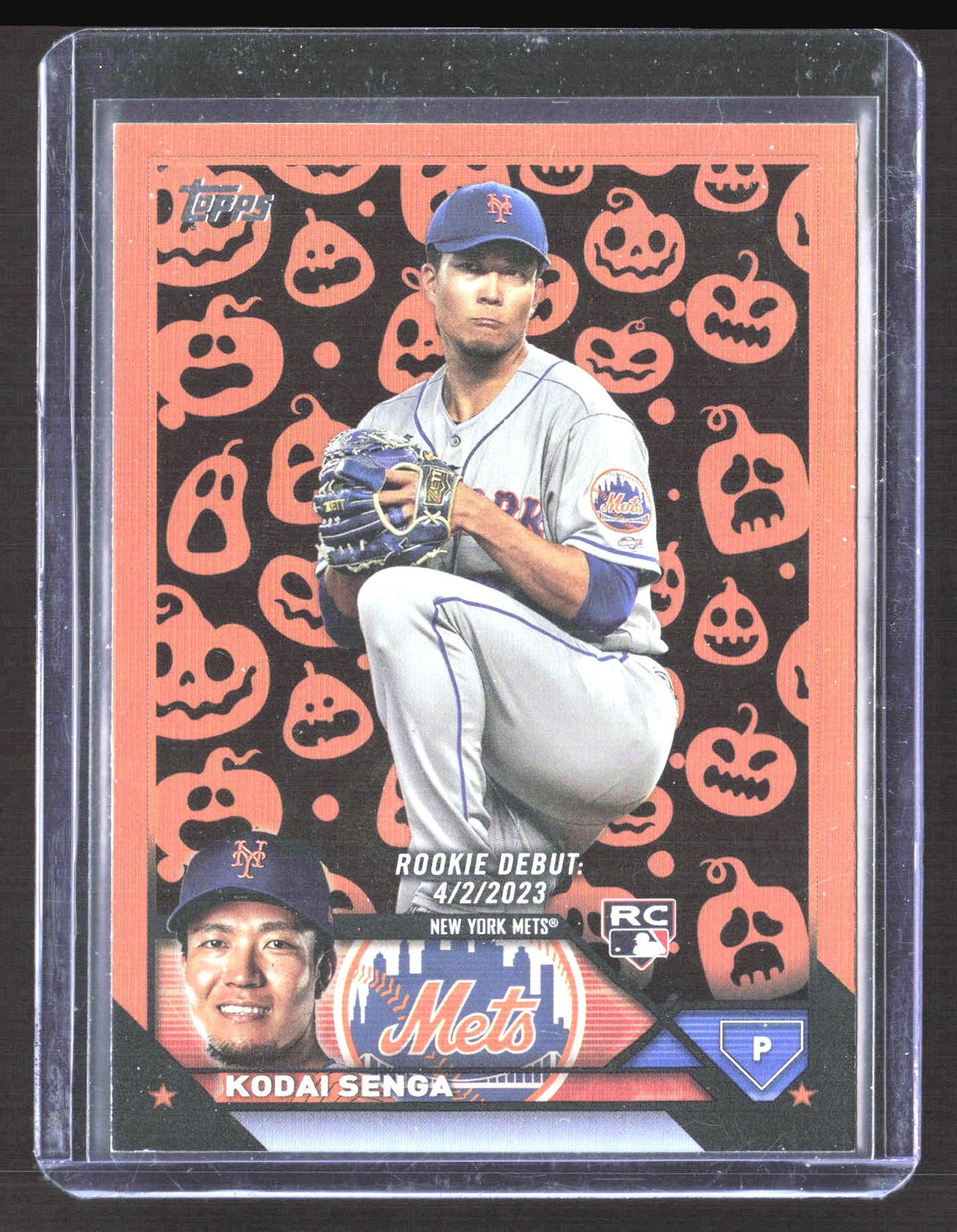 2023 Topps Update #US20 Kodai Senga Jack O'Lantern