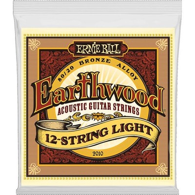Saiten Westerngitarre Ernie Ball Earthwood EB2010 009-046 12 String Gitarren Sai