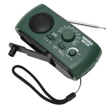 Hand Crank Radio Portable Practical LED Torch Outdoor Multi Band AM/FM/SW TPG