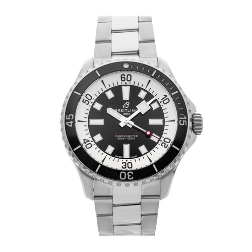 Breitling Superocean A17376211B1A1 44 mm Black Dial