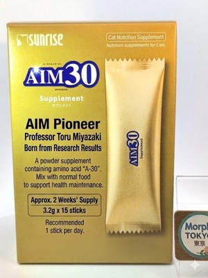 【 New AIM30 Supplement 】Marukan Cat Supplement 15 Sticks 3.2g Japan Pet Health