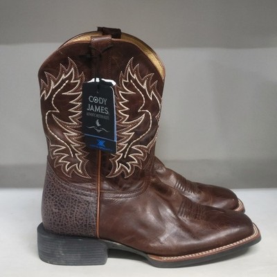 Cody James Xero Gravity Unit Western Boot Brown Men's Size 12D